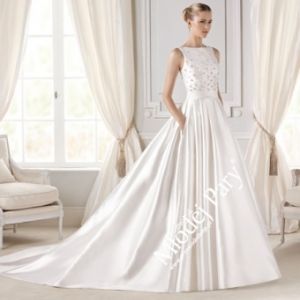 suknia lubna La Sposa 2015 model Eled off white
